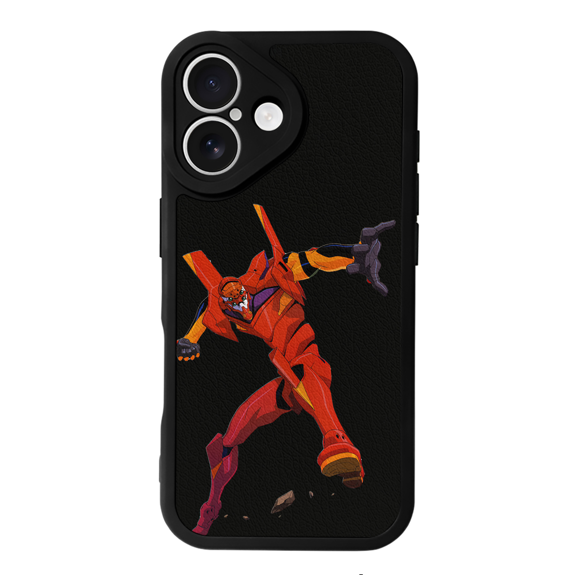 （画像用） EVA 新世紀エヴァンゲリオン 【iPhone 16シリーズ対応】シリコンスマホケース（レザー調） 材質：シリコン